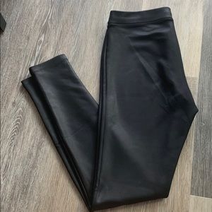 Like new faux leather leggings